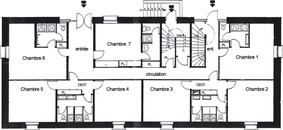 1er Étage Plan 1er Étage