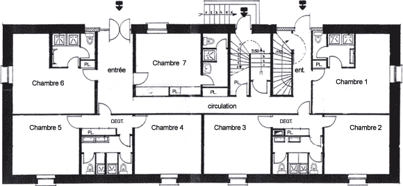 Plan 1er Étage