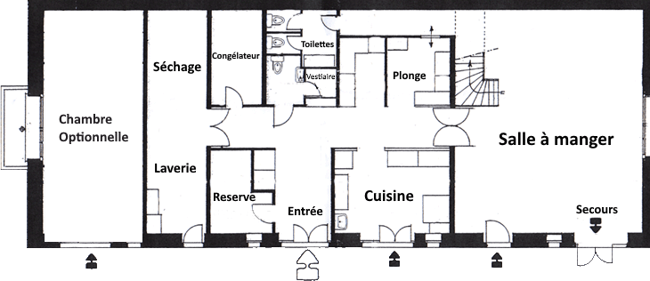 Rez-de-Chaussée Plan Rez-de-Chaussée