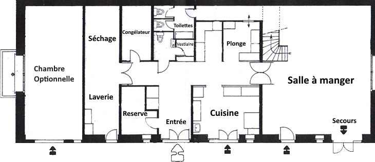 Plan Rez-de-Chaussée